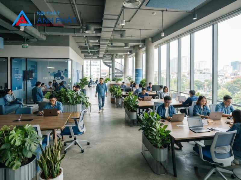 Thiết kế nội thất văn phòng